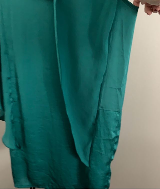 Vestido verde de fiesta