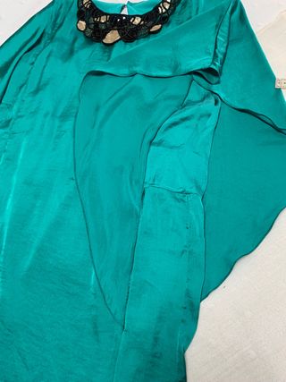 Vestido verde de fiesta 