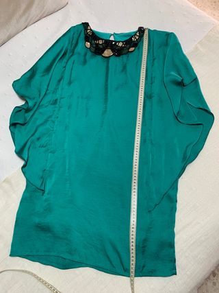 Vestido verde de fiesta 