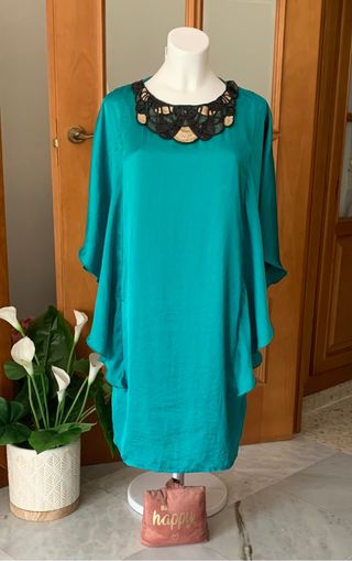 Vestido verde de fiesta 