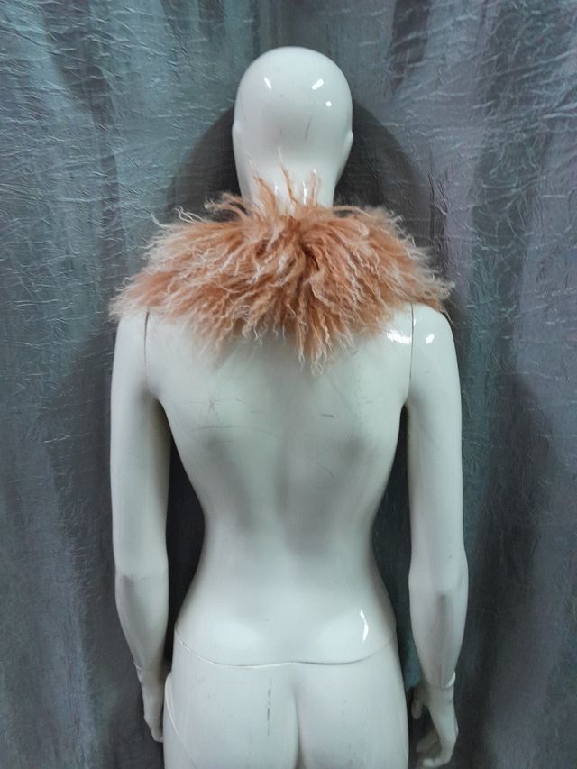 pelliccia di mongolia  cm 49 x cm 9