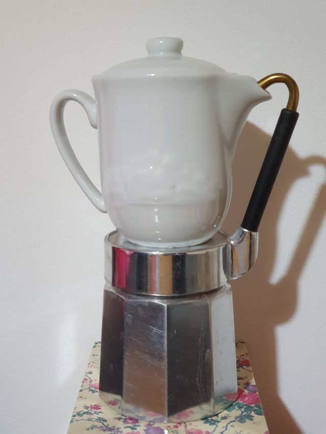 Caffettiera vintage Mulino Bianco attrezzature di lavoro in vendita a