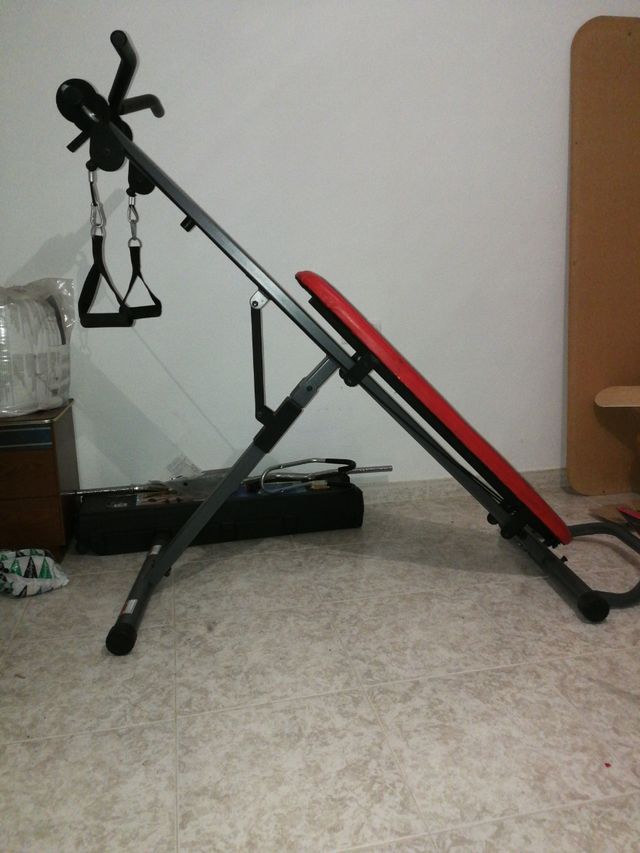 Banco de Musculación Weider body works pro 2.0 de segunda mano por 120 EUR en Murcia en WALLAPOP