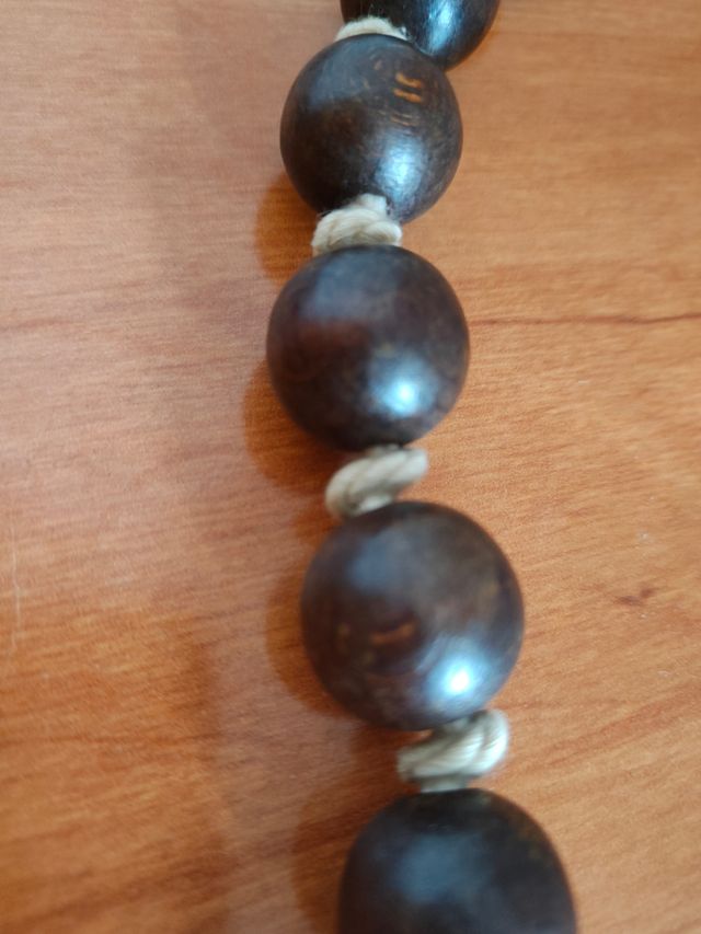 ROSARIO ESCAPULARIO ANTIGUO DE 1.30