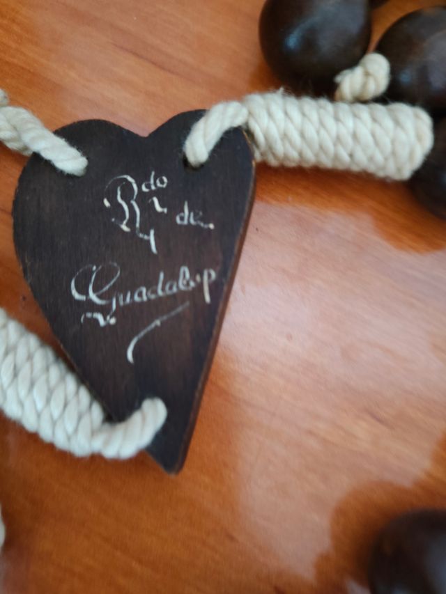 ROSARIO ESCAPULARIO ANTIGUO DE 1.30