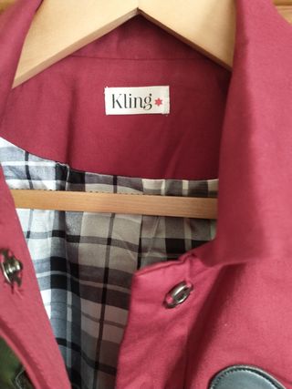 Trench Kling, T. 38, súper cuqui y MUY ESTILOSO!!!