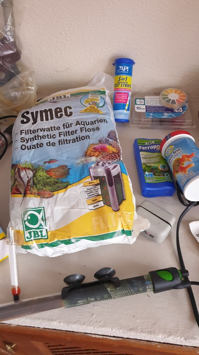 Lote completo acuario pecera