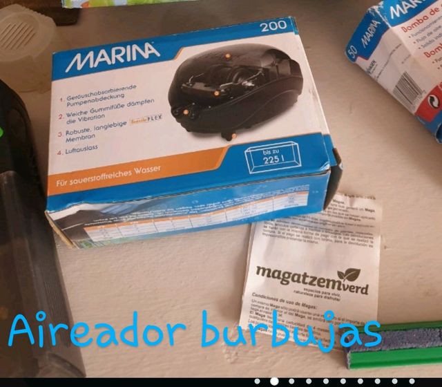 Lote completo acuario pecera