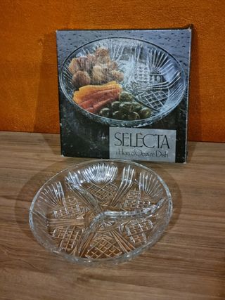 Antipastiera rotonda 19 cm 3 divisioni