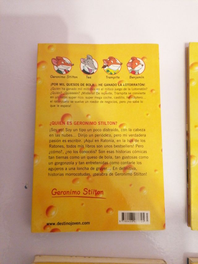 Colección de Libros Geronimo Stilton