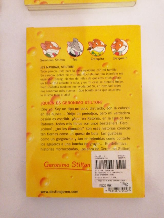 Colección de Libros Geronimo Stilton