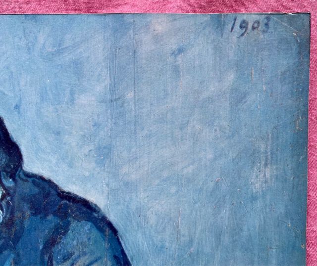 Impresión de la obra La Tragedia de Pablo Picasso