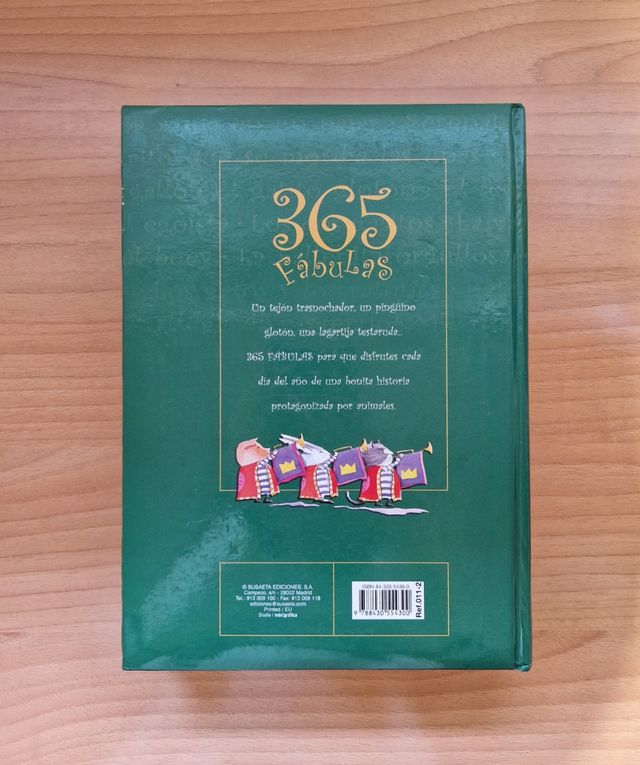 Libro "365 fábulas"