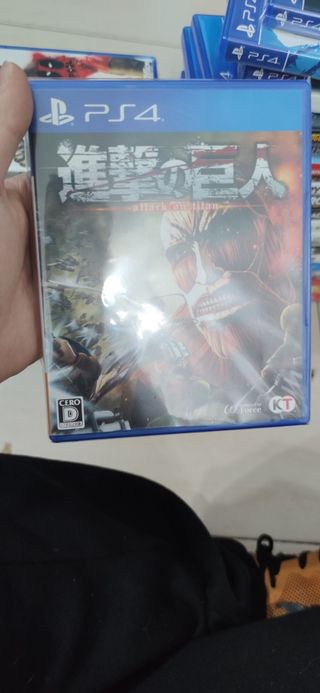 ATTACK ON TITAN A.O.T VERSION JAPO Ps4
