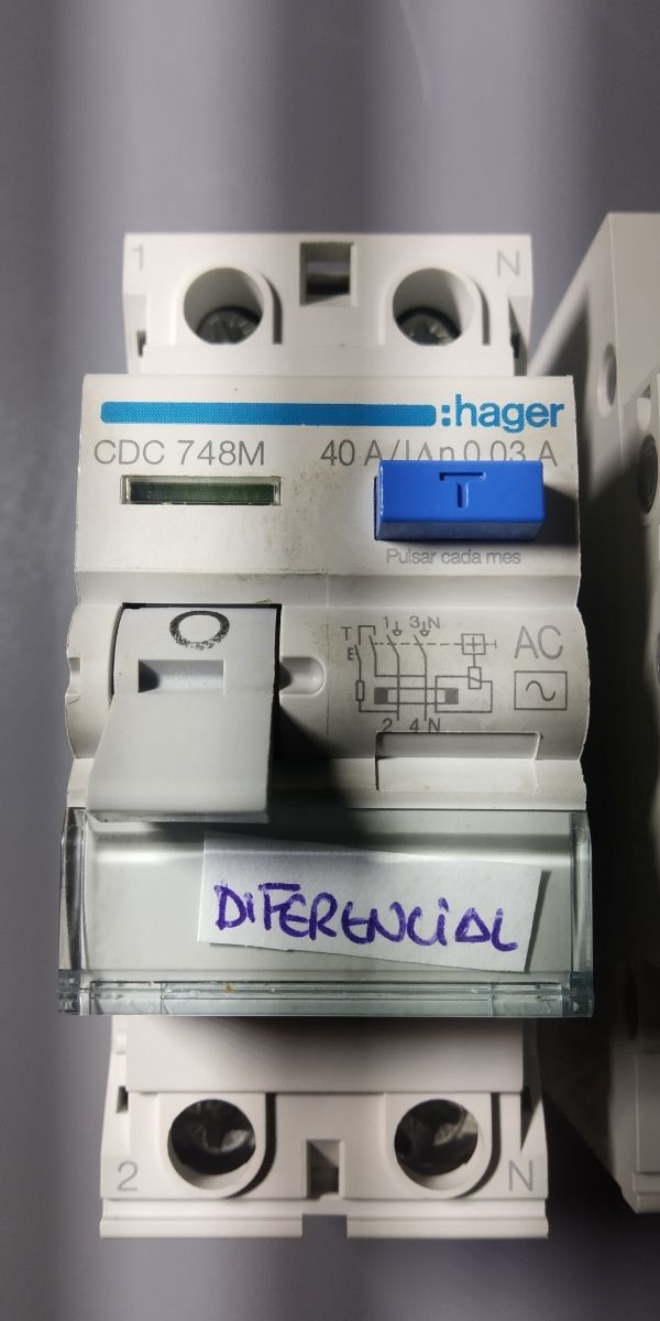 diferencial y magnetotérmico