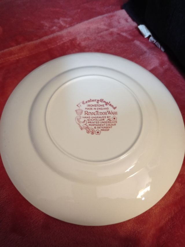 plato inglés de colección