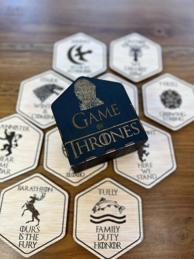 Posavasos Temáticos Juego de Tronos