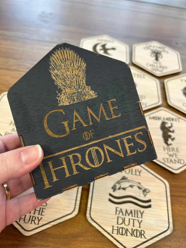 Posavasos Temáticos Juego de Tronos