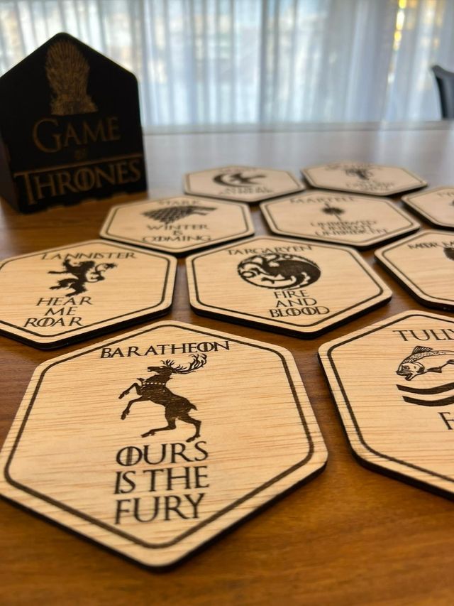 Posavasos Temáticos Juego de Tronos