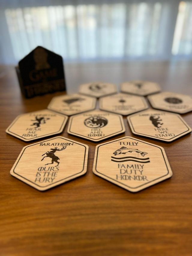 Posavasos Temáticos Juego de Tronos