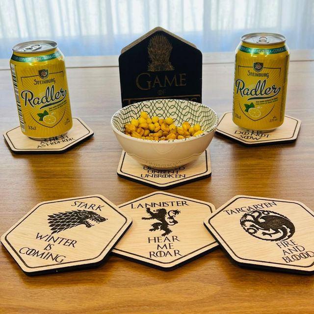 Posavasos Temáticos Juego de Tronos