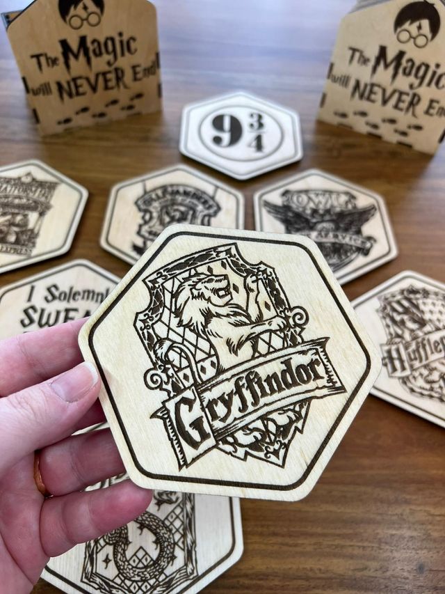 Posavasos temáticos Harry Potter