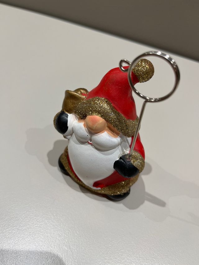 Portafoto/segnaposto natalizio 