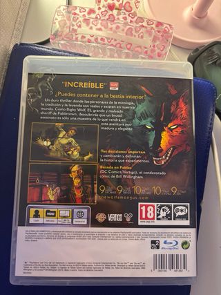 THE WOLF AMONGUS Ps3