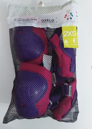 Protecciones de skate para niña