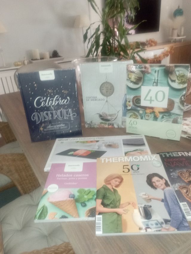 Libros Thermomix lote