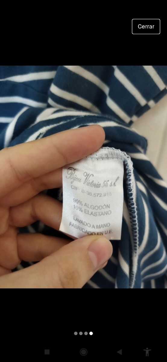 Vestido marinero marca Melocotón 