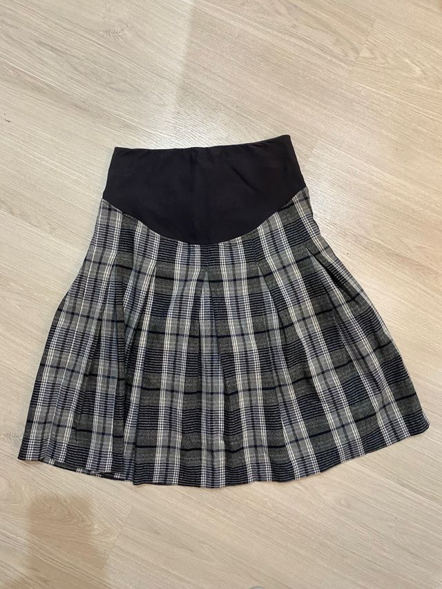 Falda premamá invierno de lana HM T.S