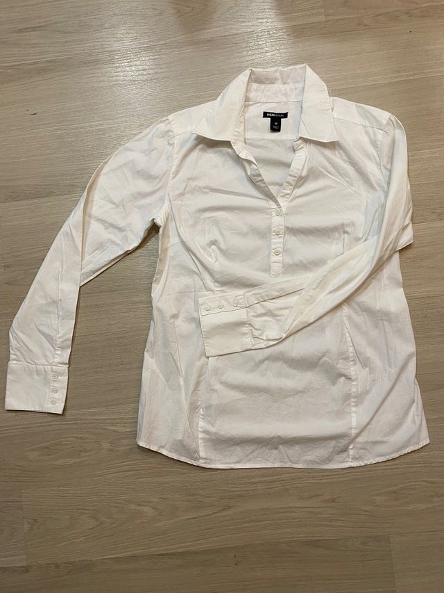 Conjunto Pantalón premamá ralla diplomática+camisa