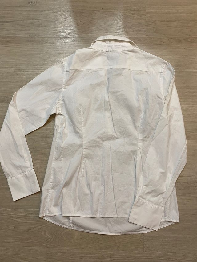 Conjunto Pantalón premamá ralla diplomática+camisa