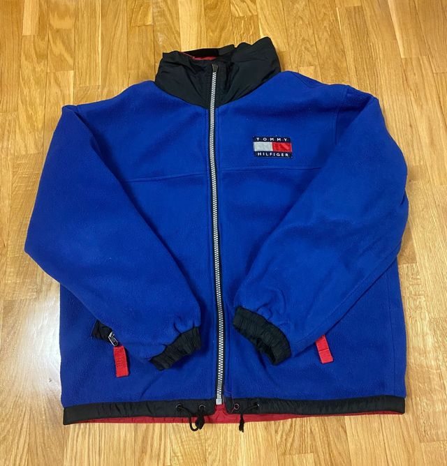 Abrigo Reversible Tommy Hilfiger Vintage