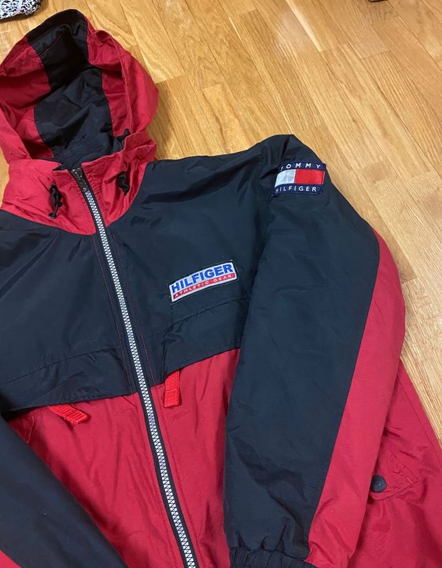 Abrigo Reversible Tommy Hilfiger Vintage