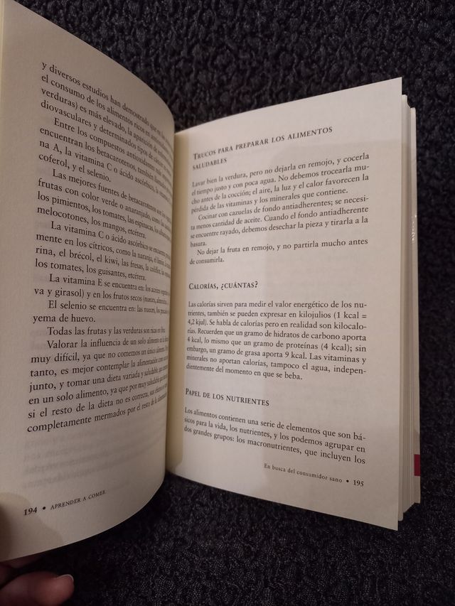 Aprender a comer. Marta Castells y Paulino Castell