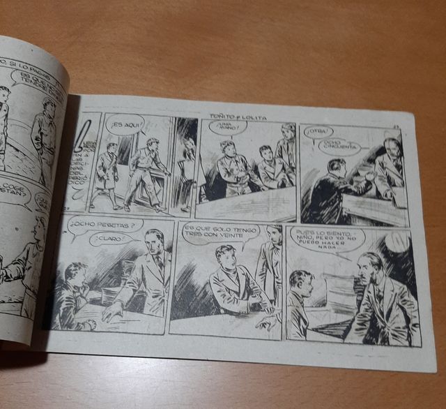 Comics Toñito y Lolita