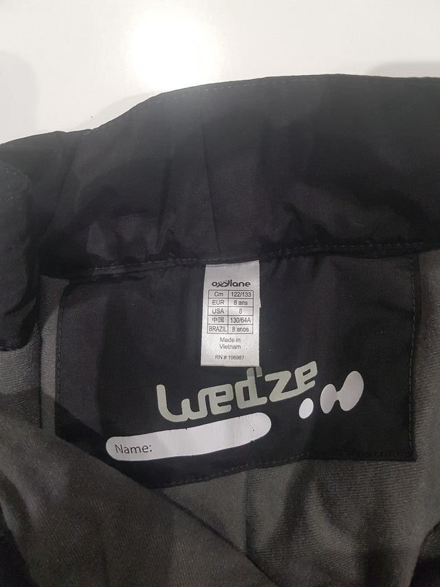 Pantalón de esquiar niño.