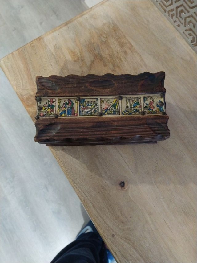 Cofre/joyero madera vintage