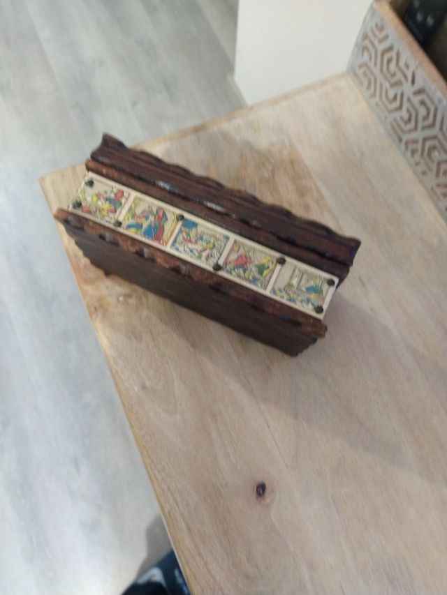 Cofre/joyero madera vintage