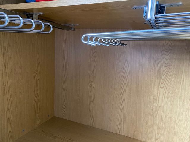 Pantaloneros extraibles de armario