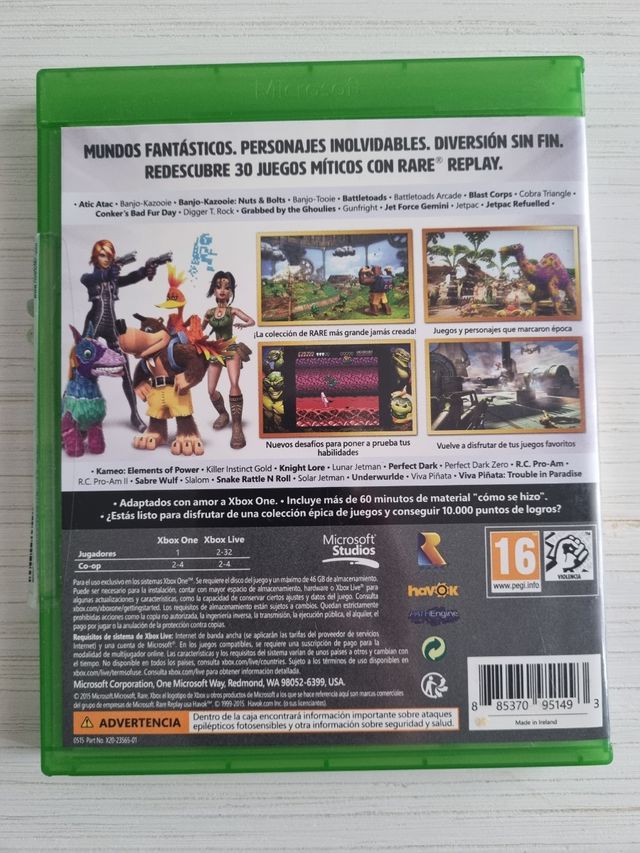 Rare Play para Xbox PAL ESP