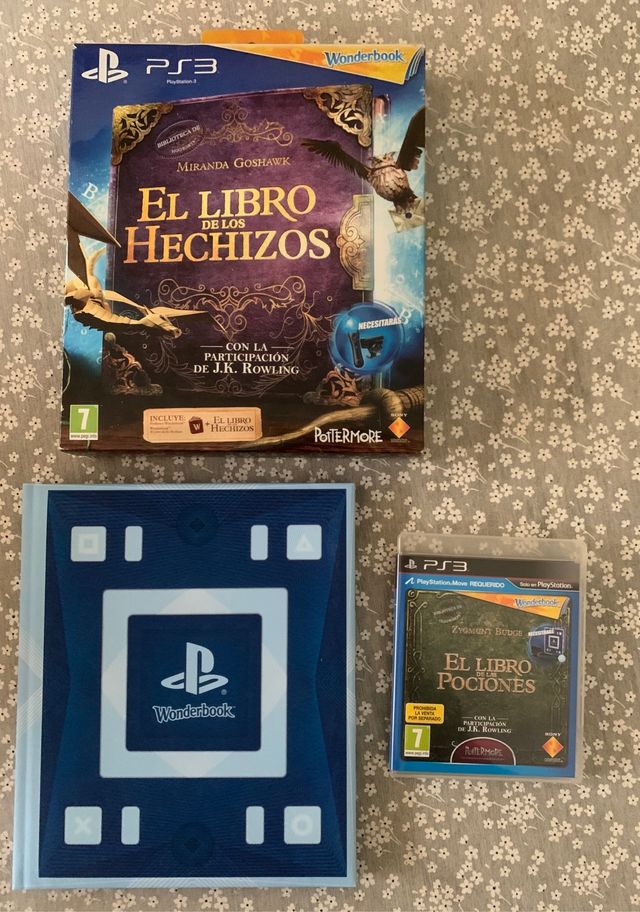 PS3. 2 juegos El libro de los hechizos + pociones.
