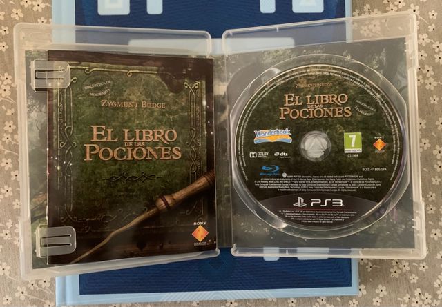 PS3. 2 juegos El libro de los hechizos + pociones.