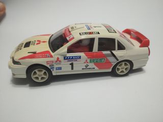 scalextric mitsubishi lancer evo viii panizzi a - Compra venta en