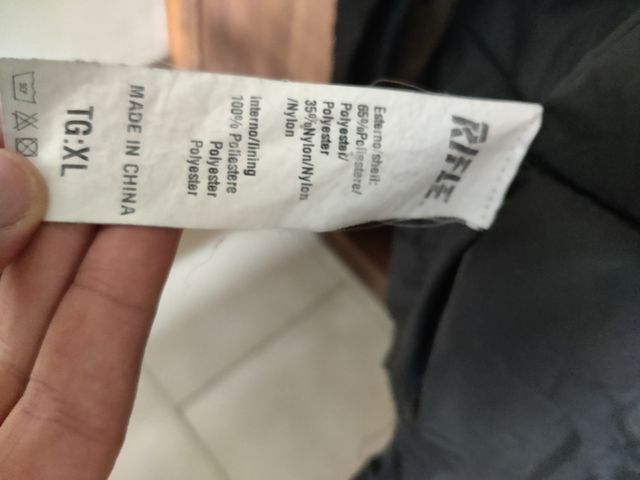 Parka cappotto giacca Rifle Nero