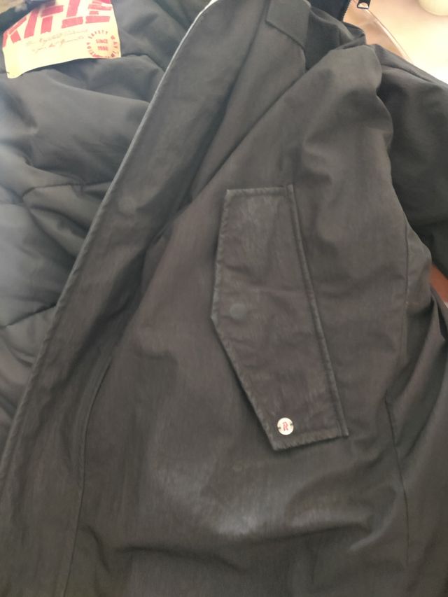 Parka cappotto giacca Rifle Nero