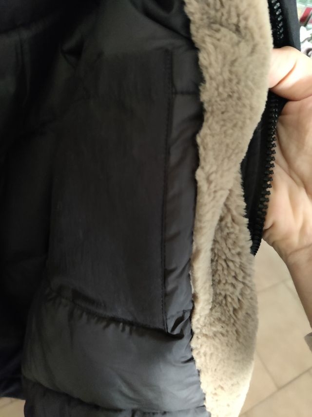 Parka cappotto giacca Rifle Nero