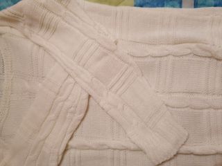 Jersey lana blanco ibicenco talla M